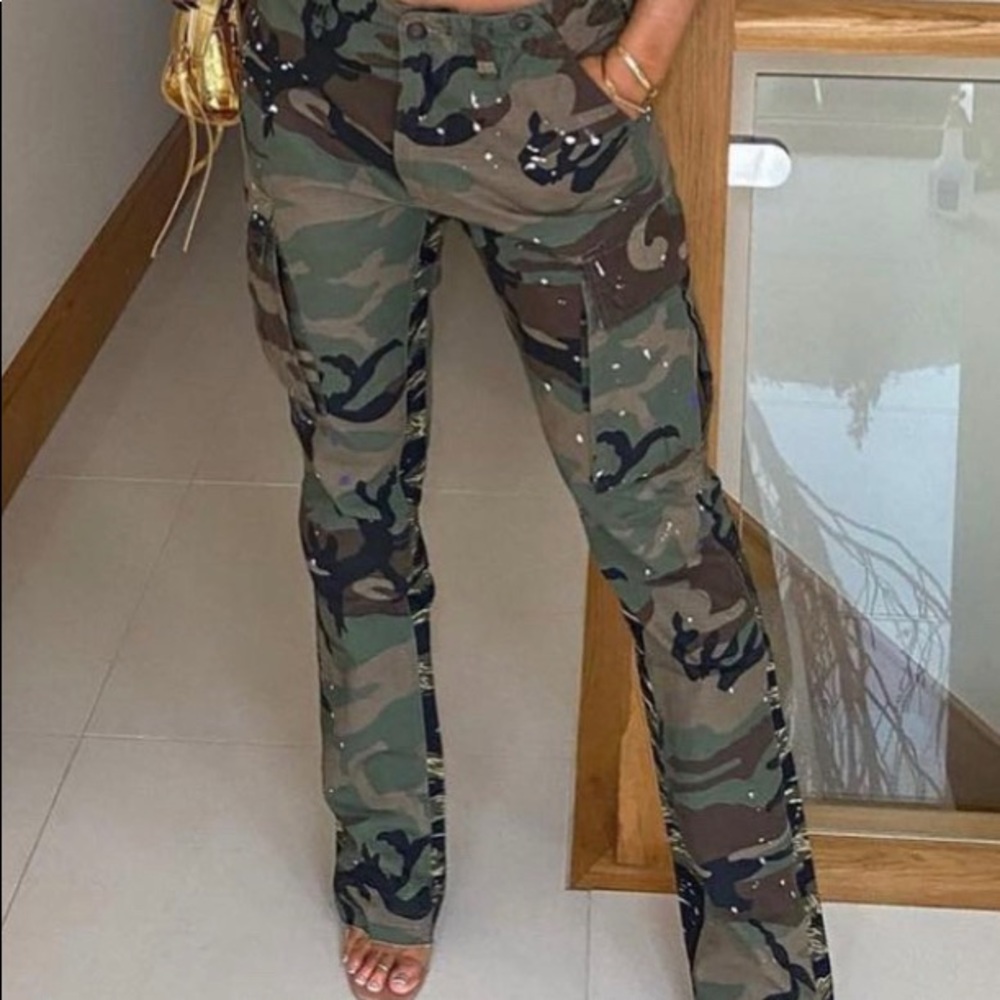 Camo Cargo Pants